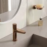 Смеситель для раковины WasserKRAFT Paar 8803 Розовое золото латунь