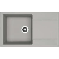 Кухонная мойка Florentina Липси-860 20.130.D0860.305 Грей искусственный камень (литьевой мрамор) встраиваемый