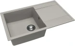 Кухонная мойка Florentina Липси-860 20.130.D0860.305 Грей искусственный камень (литьевой мрамор) встраиваемый