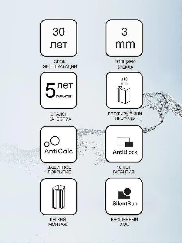 Душевая стенка Ravak Supernova PSS-75 940301O2ZG профиль Белый стекло Grape