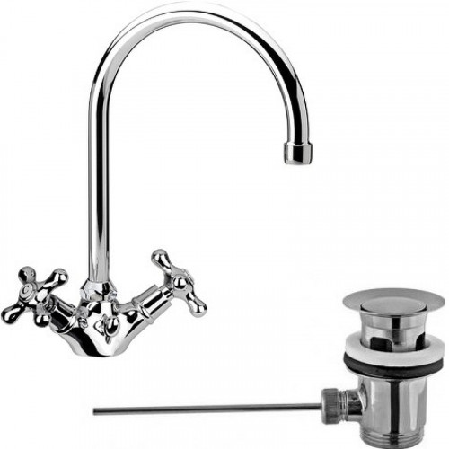 Смеситель для раковины Remer Liberty 13ULIce Хром латунь