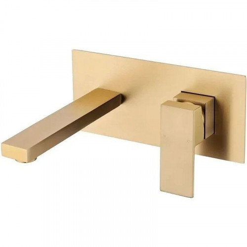 Смеситель для раковины Grocenberg GB588MG Золото матовое