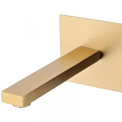 Смеситель для раковины Grocenberg GB588MG Золото матовое