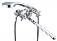 Смеситель для ванны Voda Star STR31 универсальный цвет Хром