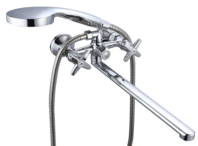 Смеситель для ванны Voda Star STR31 универсальный цвет Хром