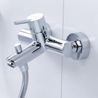 Смеситель для ванны Hansgrohe Talis S 72400000 Хром латунь на стену