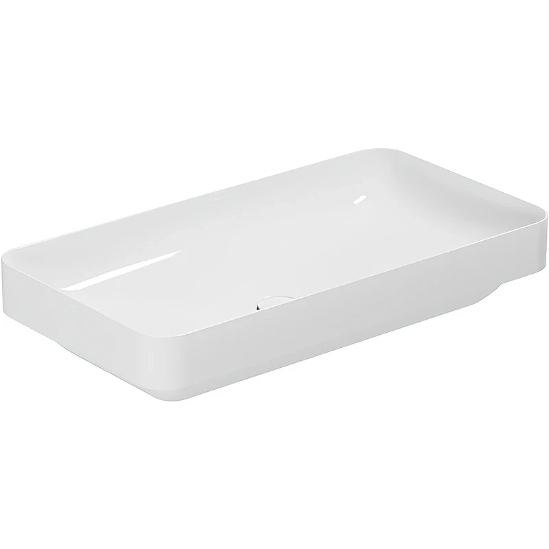 Раковина-чаша Azzurra Elegance Soft 75 ELLG075400S0BI/(ESO75 bi)*0 Белая