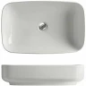 Раковина-чаша Azzurra Elegance Soft 75 ELLG075400S0BI/(ESO75 bi)*0 Белая