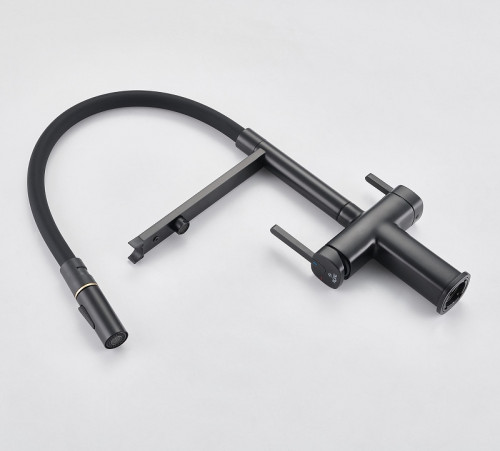 Смеситель для кухни Rose R358H цвет Черный