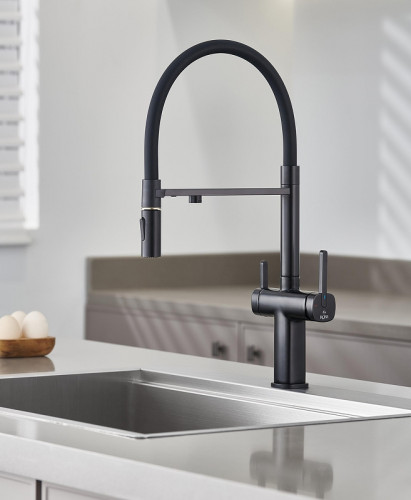 Смеситель для кухни Rose R358H цвет Черный