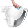Унитаз Deante Peonia Zero CDED6ZPW подвесной Белый с сиденьем Микролифт фаянс подвесной