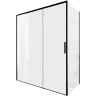 Душевой уголок Aquanet Pleasure Evo AE65-160x90-BT 160x90 324144 профиль Черный стекло прозрачное