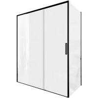 Душевой уголок Aquanet Pleasure Evo AE65-160x90-BT 160x90 324144 профиль Черный стекло прозрачное