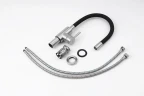 Смеситель для кухни Knotlor Streamline SS-02 цвет Матовая сталь