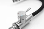 Смеситель для кухни Knotlor Streamline SS-02 цвет Матовая сталь