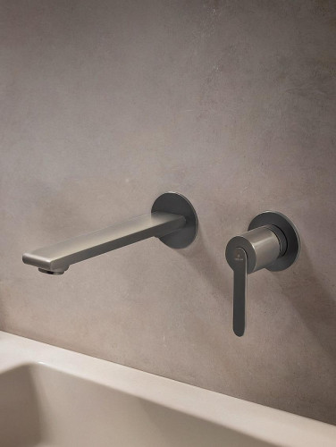 Смеситель для раковины AltroBagno Unione 010507 GM цвет Оружейная сталь