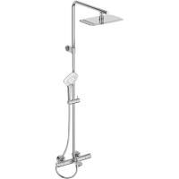 Душевая система Ideal Standard Ceratherm T100 A7591AA с термостатом Хром латунь на стену