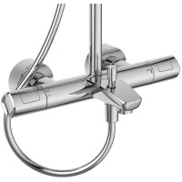 Душевая система Ideal Standard Ceratherm T100 A7591AA с термостатом Хром латунь на стену