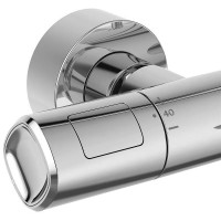 Душевая система Ideal Standard Ceratherm T100 A7591AA с термостатом Хром латунь на стену