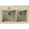 Кухонная мойка Alveus Granital Atrox 50 Terra G22 790x500 1131999 Песчаная искусственный камень (литьевой мрамор) встраиваемая сверху, встраиваемая снизу