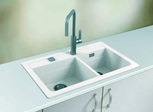 Кухонная мойка Alveus Granital Atrox 50 Terra G22 790x500 1131999 Песчаная искусственный камень (литьевой мрамор) встраиваемая сверху, встраиваемая снизу