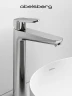 Смеситель для раковины Abelsberg Lineara UNF23509CH цвет Глянцевый хром