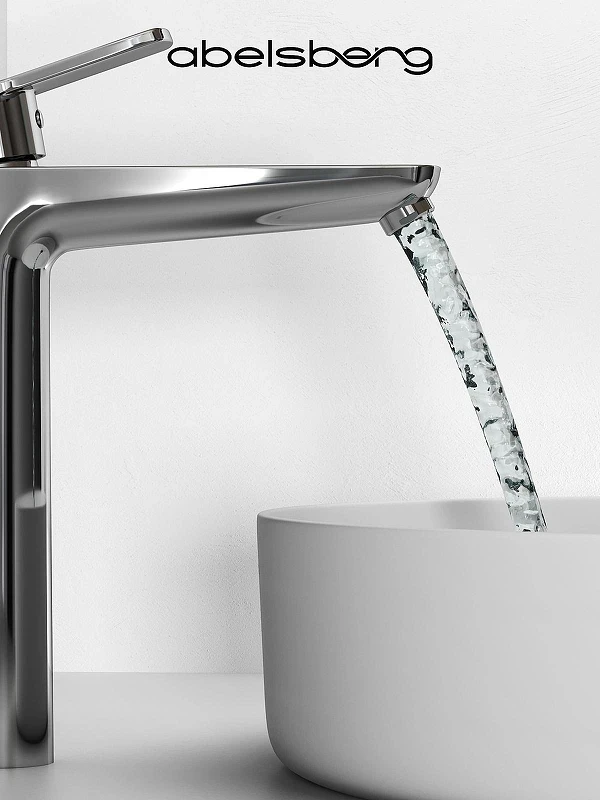 Смеситель для раковины Abelsberg Lineara UNF23509CH цвет Глянцевый хром