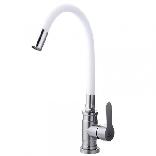 Смеситель для кухни Fashun A54401-8 цвет Сатин Белый