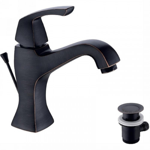 Смеситель для раковины Lemark Nubira LM6206ORB Черная бронза