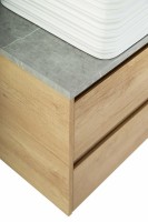 Столешница под раковину BelBagno 80 KEP-80-MGL-W0 Marmo Grigio Lucido