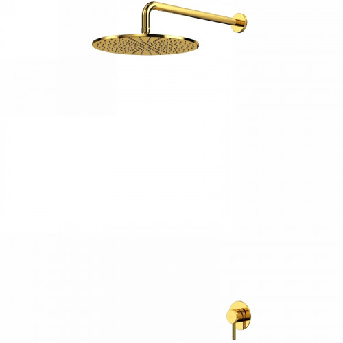 Душевая система Whitecross Y gold YSET01GL Золото латунь встраиваемый
