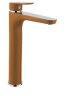 Смеситель для раковины Fiore Kevon Chic 81MX8119 цвет Хром Коричневый