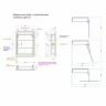 Зеркальный шкаф Alavann Cosmetic Light 60 ALV1041001 с подсветкой цвет Белый