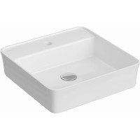 Раковина Berges Ego SL 45 182014 Белая глянцевая фарфор накладная