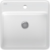 Раковина Berges Ego SL 45 182014 Белая глянцевая фарфор накладная
