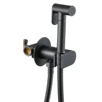 Гигиенический душ со смесителем Savol S-FXQ001H цвет Черный матовый