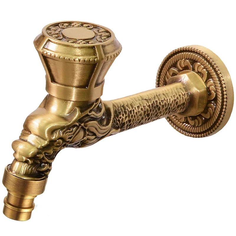 Кран для одного типа воды Bronze de Luxe 21594/2 Бронза с насадкой для шланга