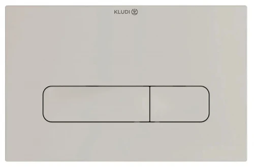 Кнопка смыва для инсталляции Kludi Unifix 30PP01O2 цвет Серо-бежевый матовый
