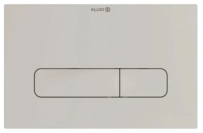 Кнопка смыва для инсталляции Kludi Unifix 30PP01O2 цвет Серо-бежевый матовый