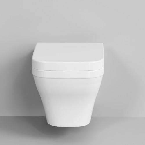 Унитаз Ambassador Benefit 203T20001R подвесной Белый глянцевый без сиденья фарфор подвесной