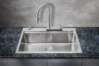 Кухонная мойка Milacio Denia 75 MC.77420 Нержавеющая сталь нержавеющая сталь встраиваемый