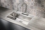 Кухонная мойка Milacio Denia 75 MC.77420 Нержавеющая сталь нержавеющая сталь встраиваемый
