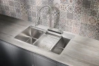 Кухонная мойка Milacio Denia 75 MC.77420 Нержавеющая сталь нержавеющая сталь встраиваемый