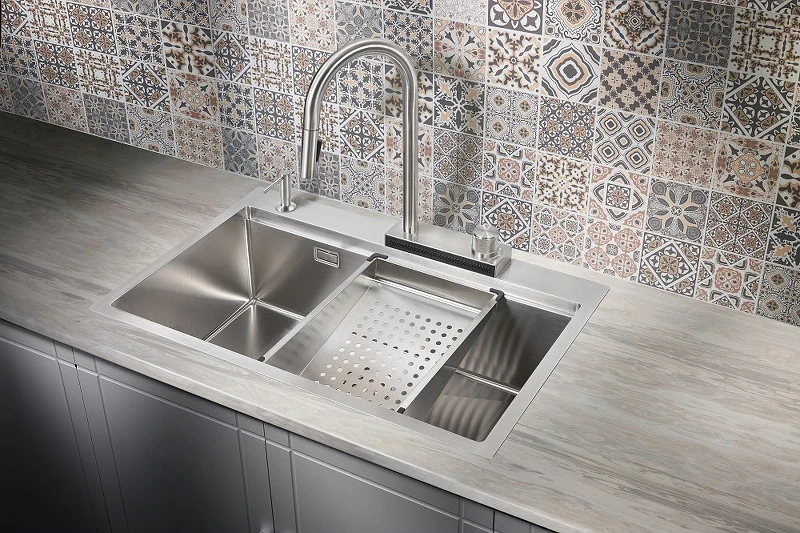 Кухонная мойка Milacio Denia 75 MC.77420 Нержавеющая сталь нержавеющая сталь встраиваемый