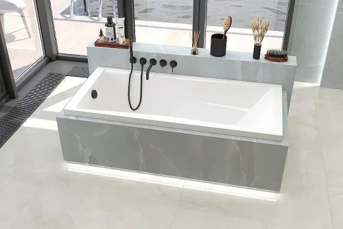 Акриловая ванна Whitecross Palace 180x80 0104.180080.100 без гидромассажа, с ножками NWT-50