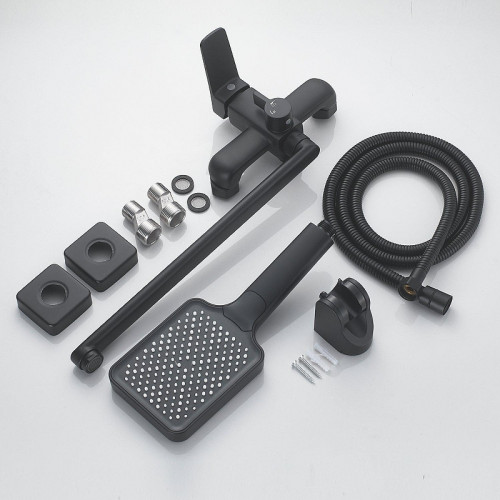 Смеситель для ванны Shevanik S9922H универсальный цвет Черный