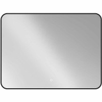 Зеркало Vincea 80 VLM-3VC800B с подсветкой Черное с сенсорным выключателем и диммером стекло