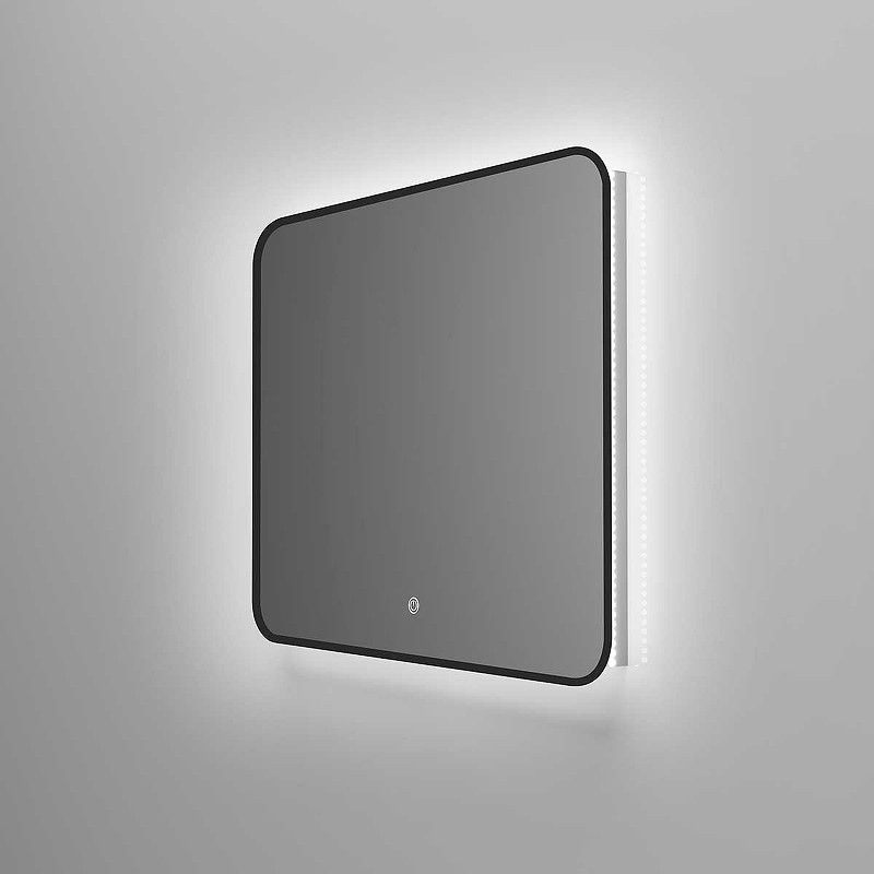 Зеркало Vincea 80 VLM-3VC800B с подсветкой Черное с сенсорным выключателем и диммером стекло