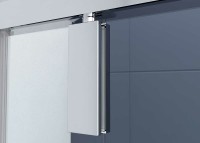 Душевой уголок Vincea Penta 100х100 VSP-3P100CLB профиль Черный стекло прозрачное