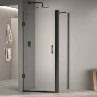 Душевой уголок RGW Passage 70x110 41083671-014 профиль цвет Черный стекло прозрачное